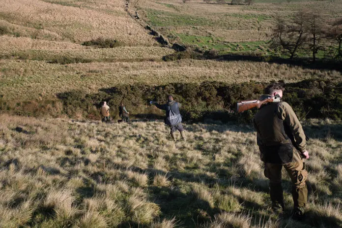 men enjoying a days shooting 